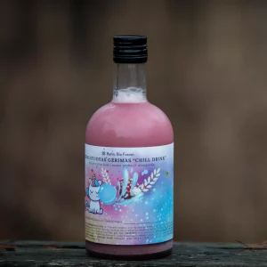 Chill Drink fermentuotas avižų gėrimas su avietėmis ir ašvaganda