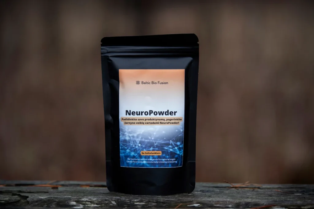 NeuroPowder – tai unikalus skaidulinis mišinys, kuris natūraliai stiprina jūsų imunitetą, geriną virškinimą, didina protinį aiškumą ir padeda lengviau įveikti stresą, užtikrindamas geresnę savijautą kiekvieną dieną.